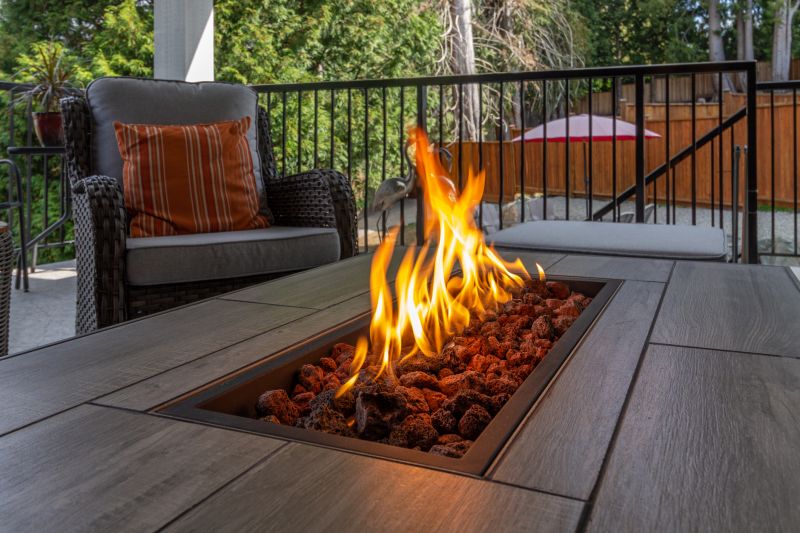Concrete Fire Pit Installation